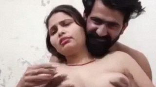 Standing strip and boob pressing video of beautiful bhabi